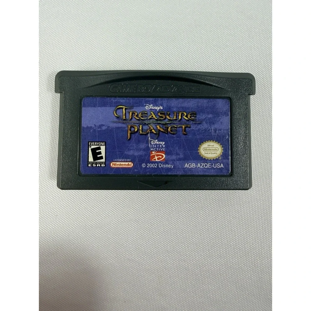 Disney Treasure Planet Nintendo Game Boy Advance GBA Game AGB-AZQE-USA Tested